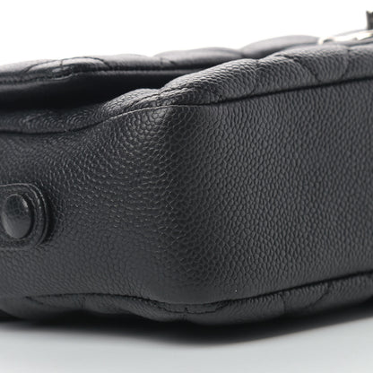 Chanel Caviar Quilted Medium Easy Flap Black 7 of 8