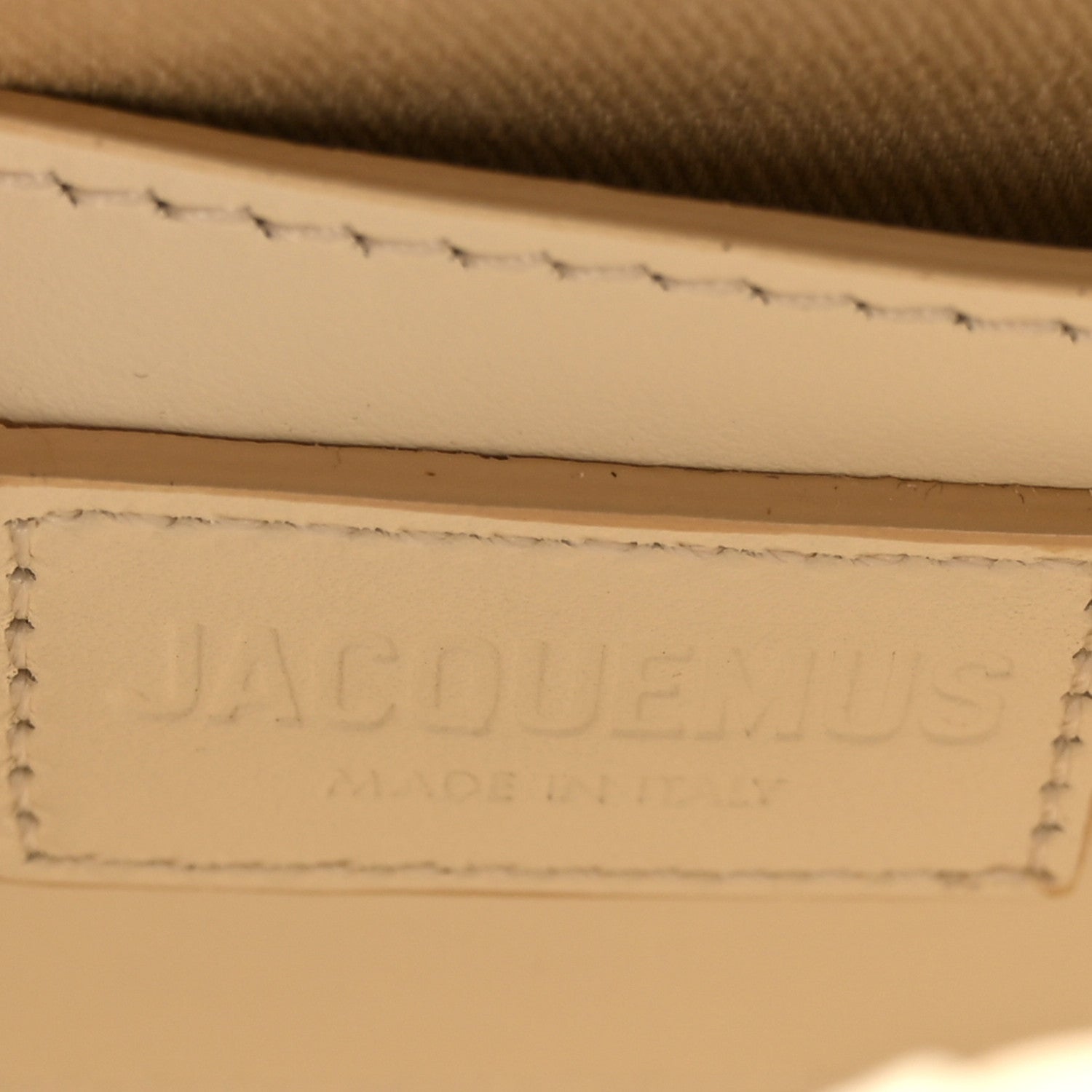 Jacquemus Wicker Le Bambino Long Ivory 6 of 8