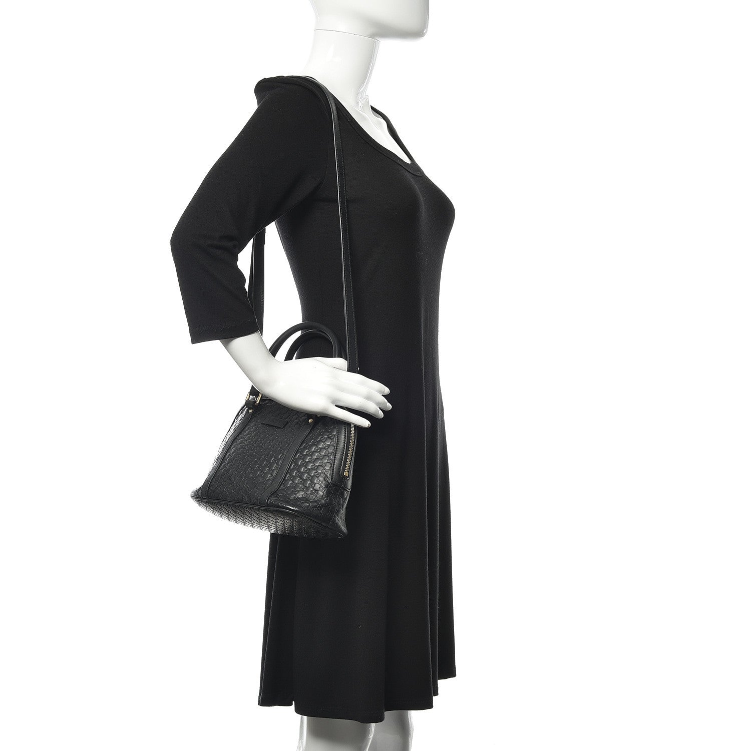 Gucci Microguccissima Mini Dome Bag Black 2 of 12