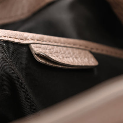 Burberry Calfskin Suede Earlsburn Mixed Media Tote Mole Grey 13 of 14