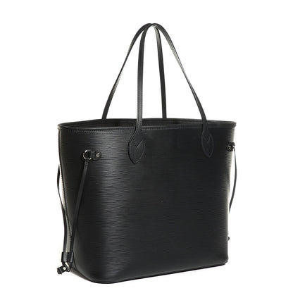 Louis Vuitton Epi Neverfull MM Black 4 of 9