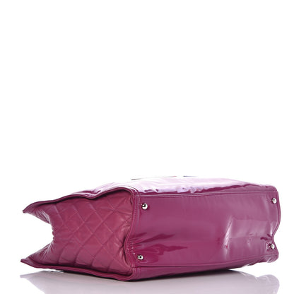 Chanel Vinyl Lipstick Tote Purple 5 of 8