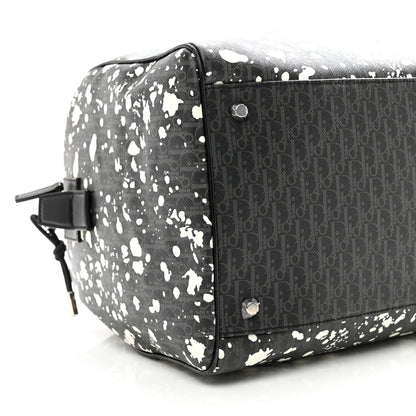 Christian Dior Homme Monogram Speckle Duffle Bag Grise 7 of 11