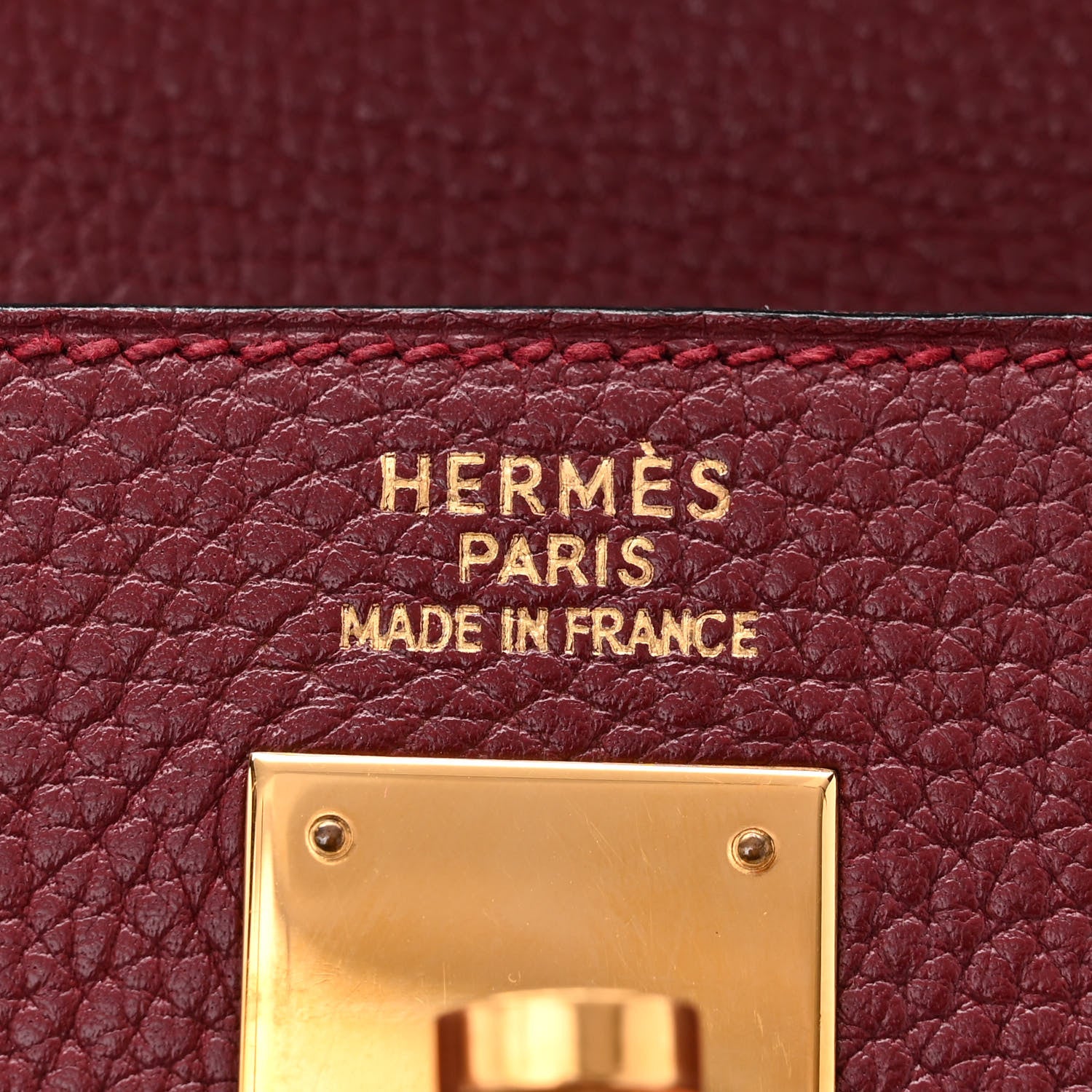 Hermes Ardennes Kelly Sellier 35 Rouge H 6 of 14
