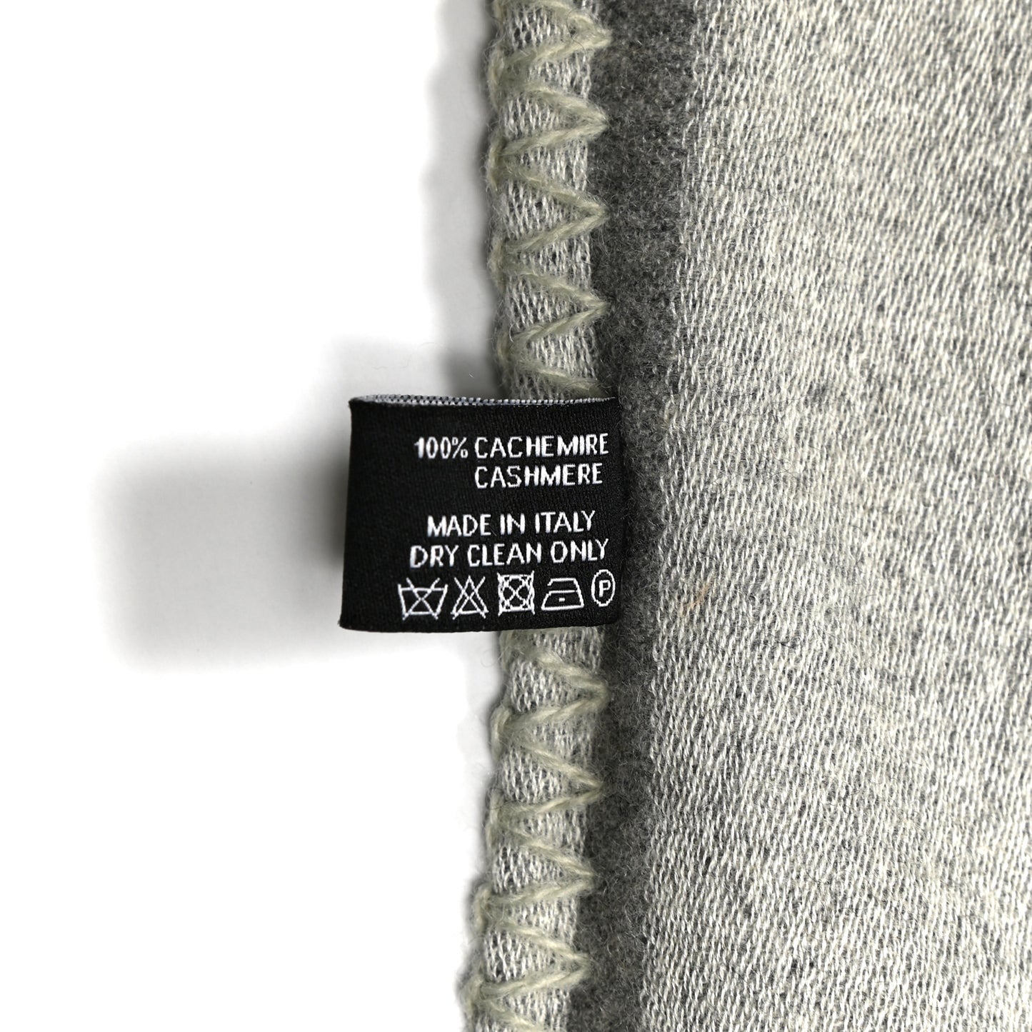 Cashmere CC Scarf Grey