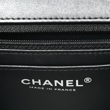 Chanel Lambskin Quilted Mini Rectangular Flap Black 6 of 9