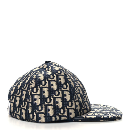 Christian Dior Oblique Baseball Cap 57 Blue 3 of 7