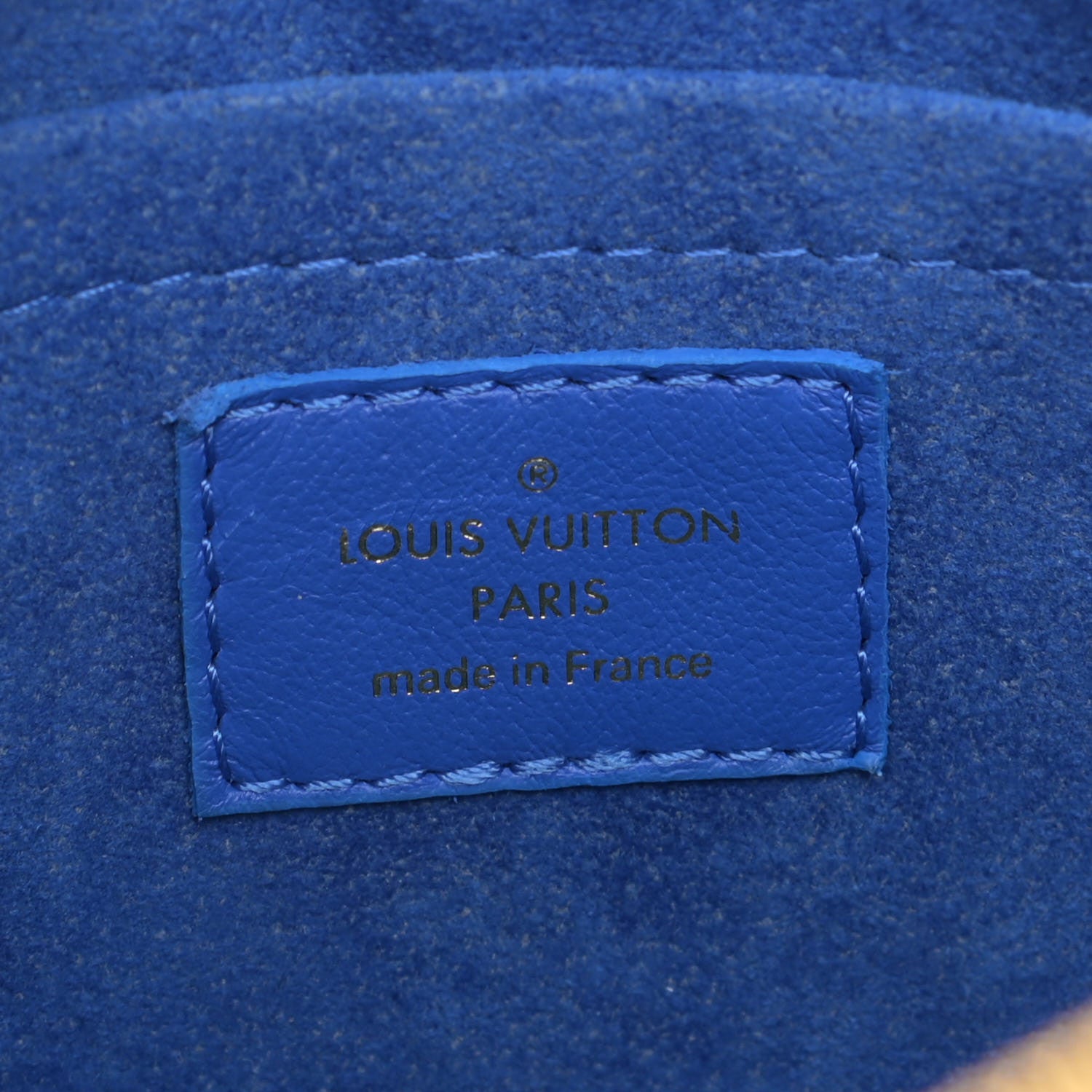 Louis Vuitton Calfskin New Wave Camera Bag Bleu Neon 8 of 10