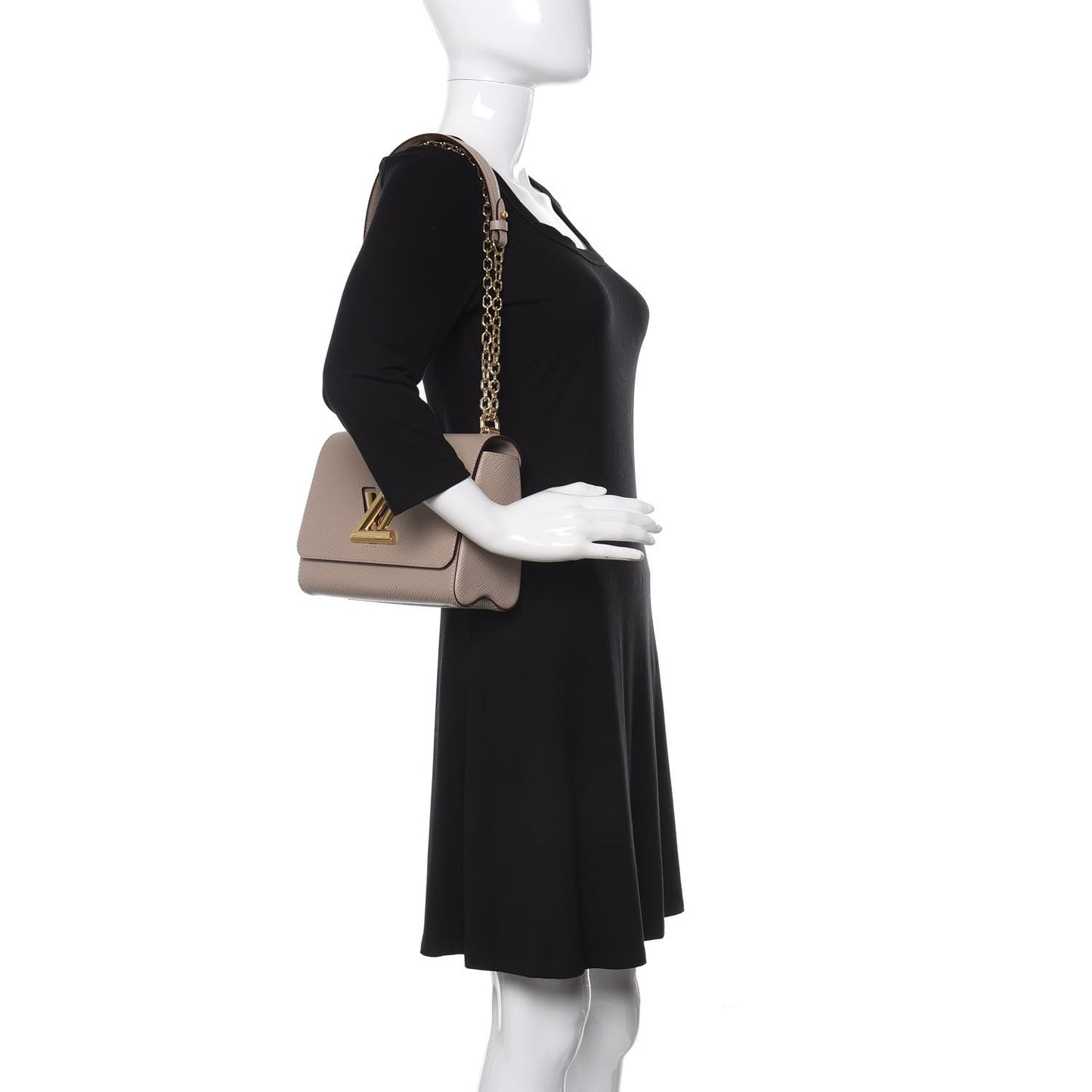 Epi Twist Shoulder Bag MM Galet