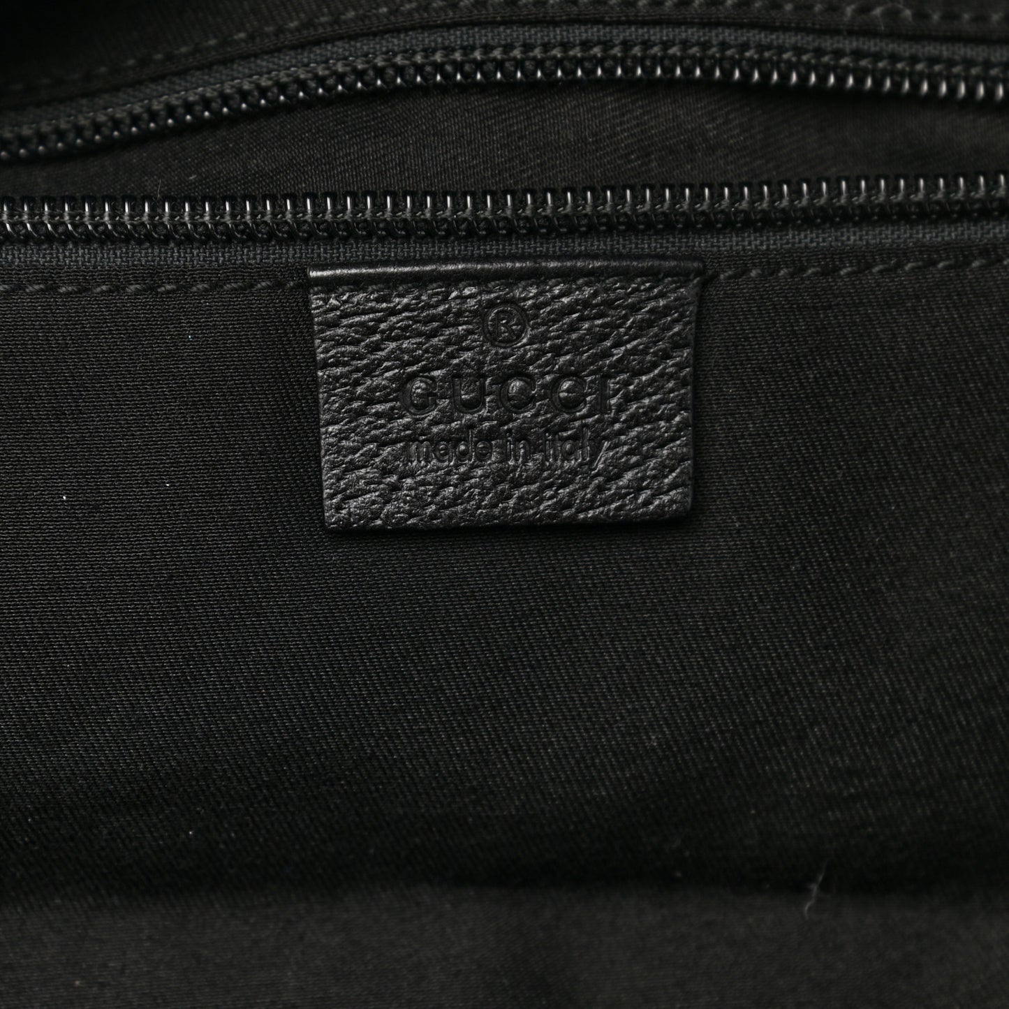 GG Monogram Web Large Collapsible Carry On Duffle Bag Black