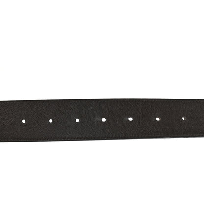 Gucci Textured Dollar Calfskin Double G 40mm Belt 90 36 Black 5 of 6
