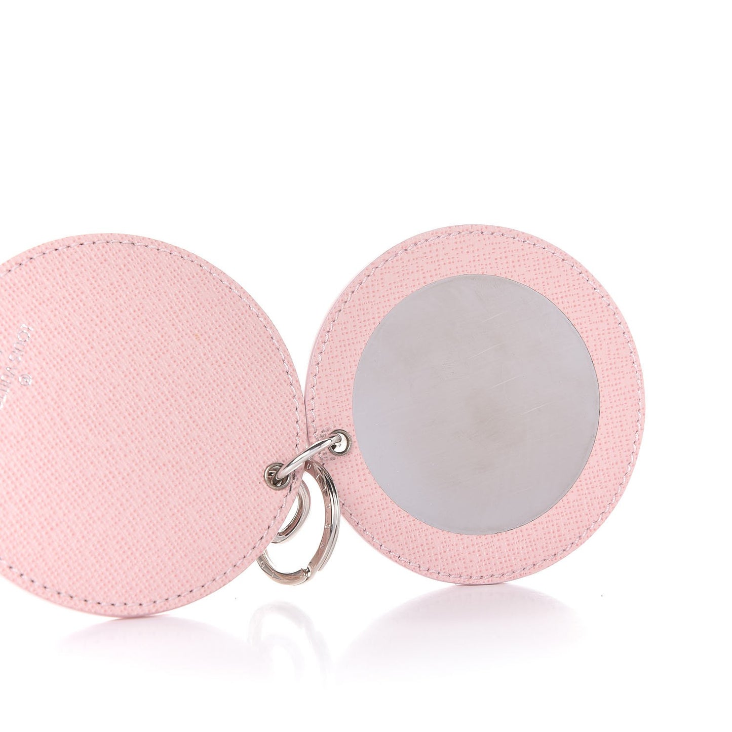 Epi Mirror Bag Charm Key Holder Rose Ballerine