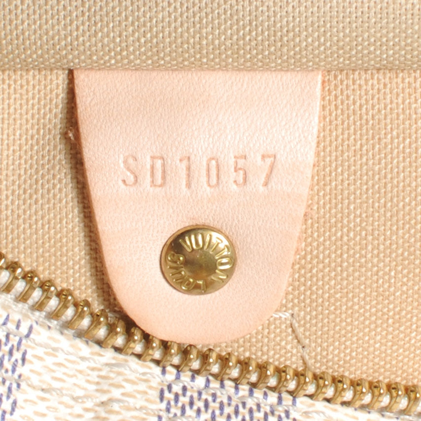 Louis Vuitton Damier Azur Speedy 25 7 of 8