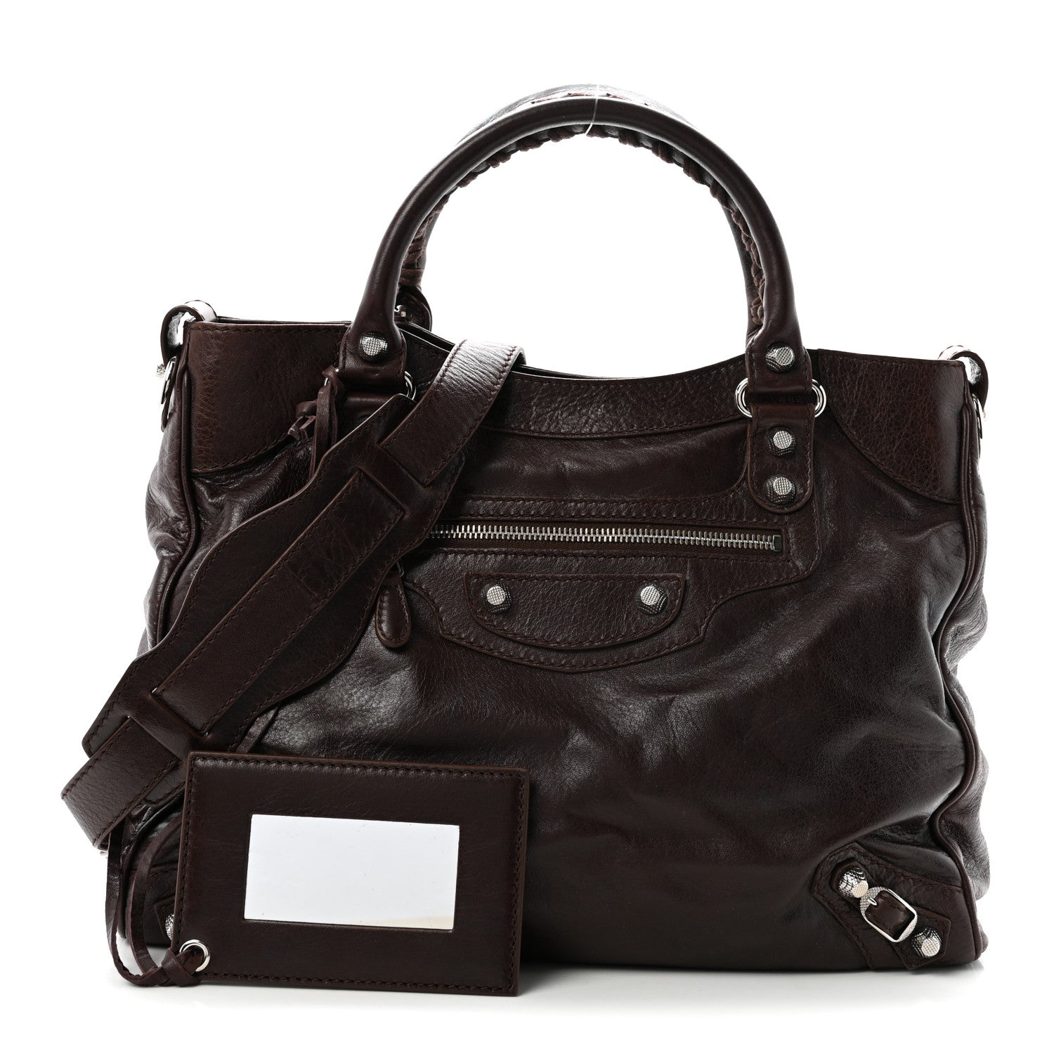 Balenciaga Agneau Giant 12 Silver Hardware Velo Cigare Fonce 3 of 11