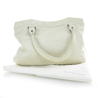 Balenciaga Chevre Classic Hardware Purse White 3 of 9