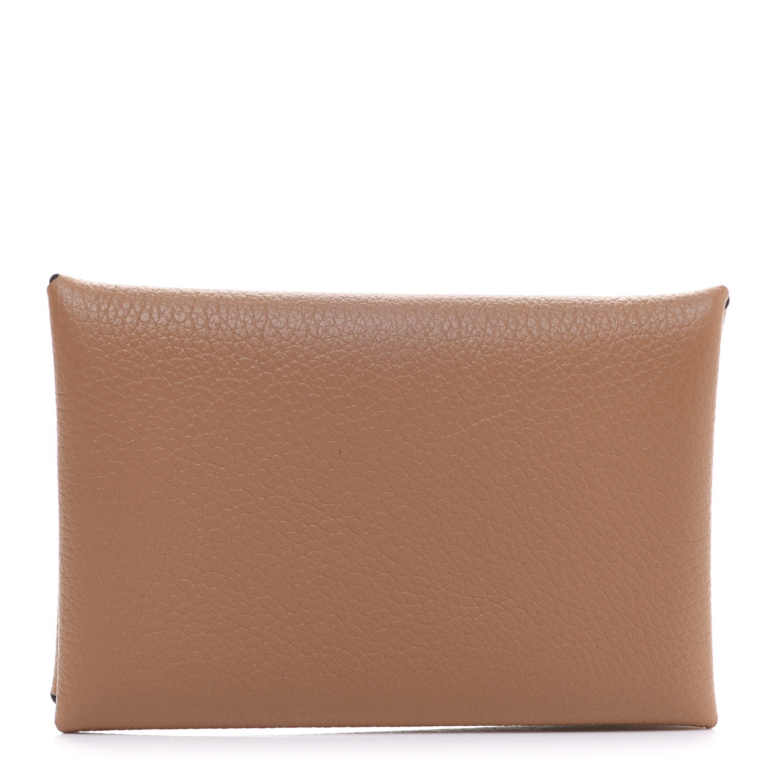 Hermes Evercolor Calvi Card Case Chai 1 of 8