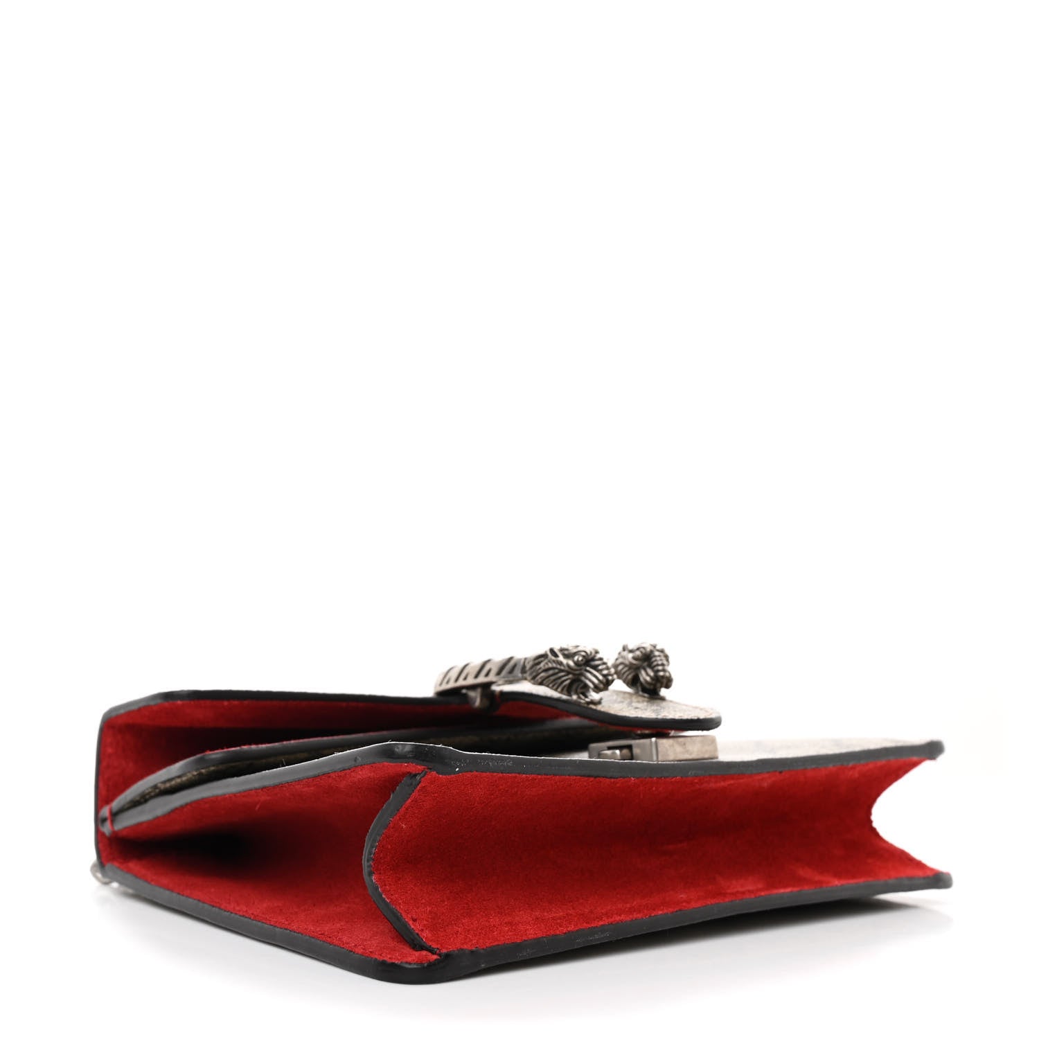 Gucci GG Supreme Monogram Mini Dionysus Shoulder Bag Hibiscus Red 4 of 10