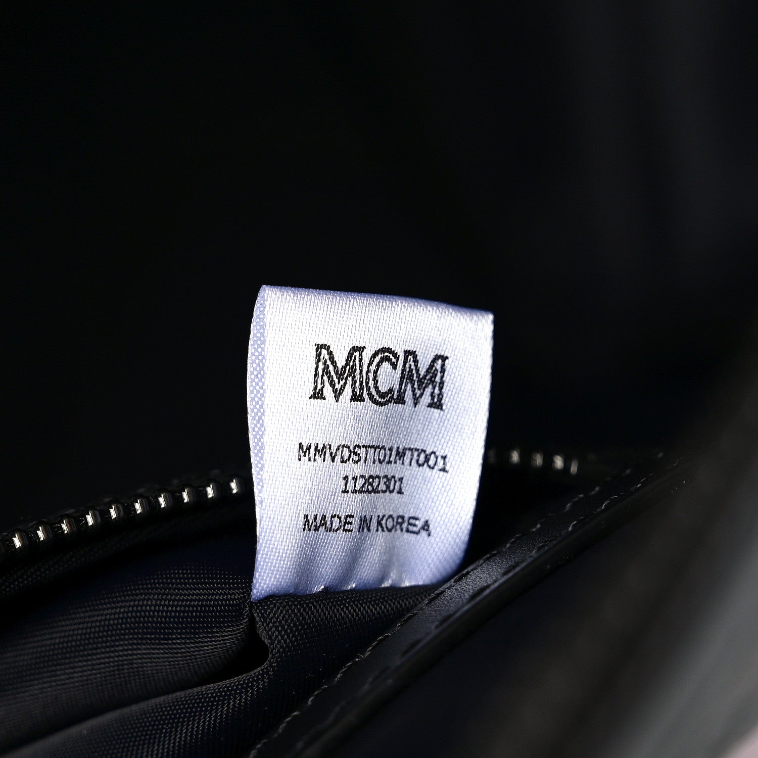 MCM Visetos Ottomar Checkerboard Weekender Duffle Bag Blue Multicolor 7 of 10