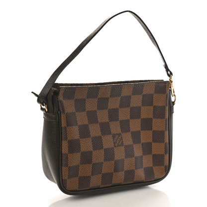 Louis Vuitton Damier Ebene Trousse Make Up Bag Pochette 2 of 8