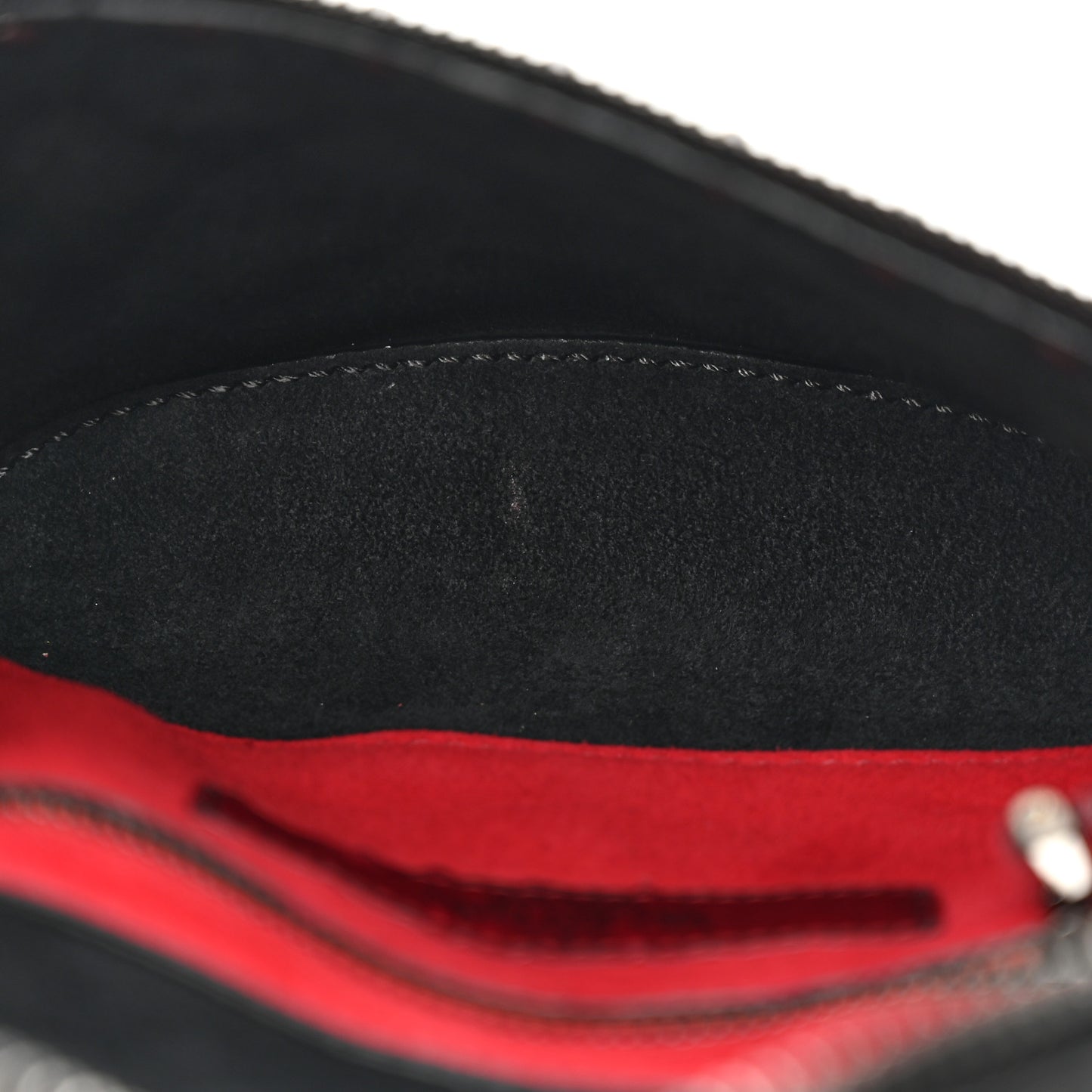 Craquele Nappa Rockstud Spike Belt Bag Black