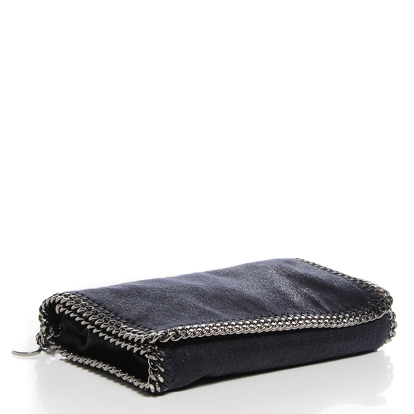 Faux Leather Shaggy Deer Falabella Crossbody Navy
