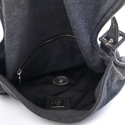 Fendi Jersey Mama Baguette Grey 4 of 8