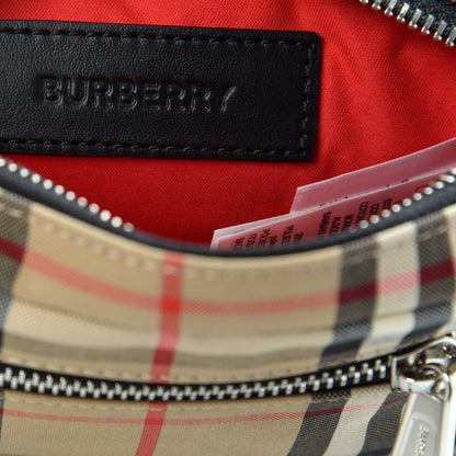 Burberry Nylon Vintage Check Small Cannon Bum Bag Archive Beige 8 of 10