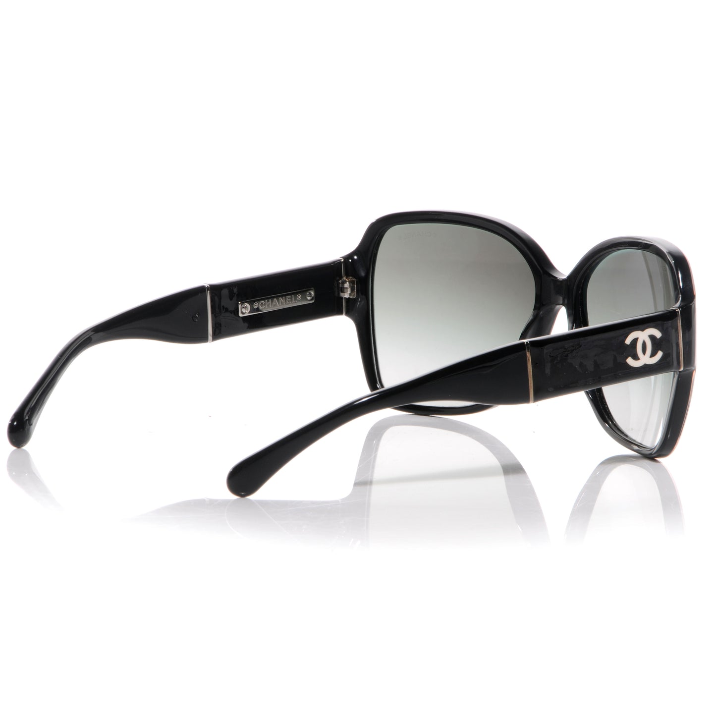 Patent Leather Sunglasses 5230Q Black