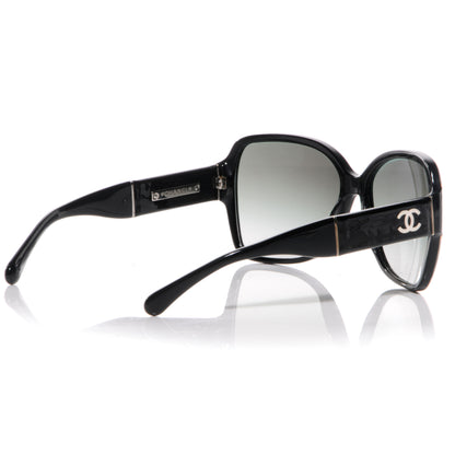 Chanel Patent Leather Sunglasses 5230Q Black 2 of 4