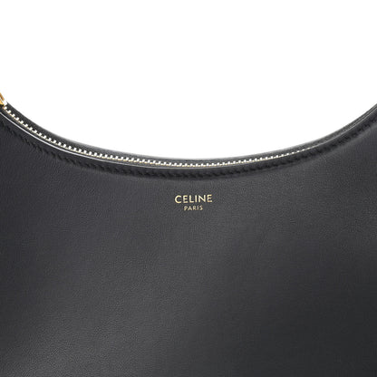 Celine Smooth Calfskin Medium Strap Ava Shoulder Bag Black Tan 8 of 10