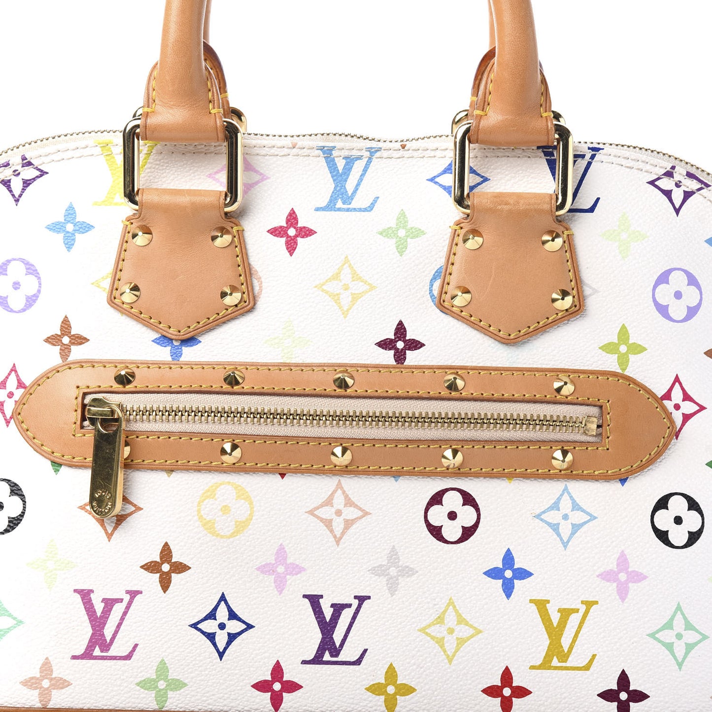 Monogram Multicolor Alma White