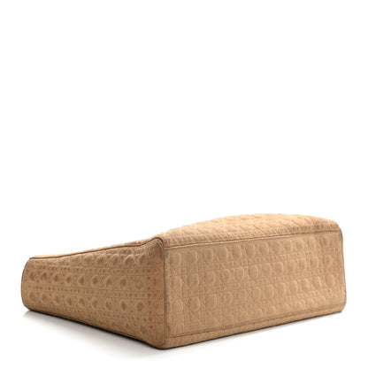 Christian Dior Nylon Cannage Large Lady Dior Tan 4 of 18