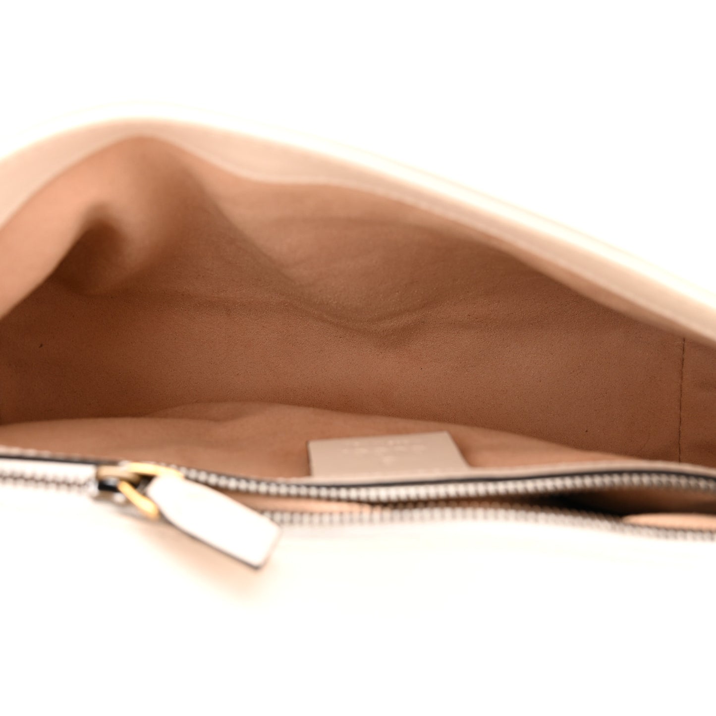 Calfskin Matelasse Small GG Marmont Shoulder Bag White