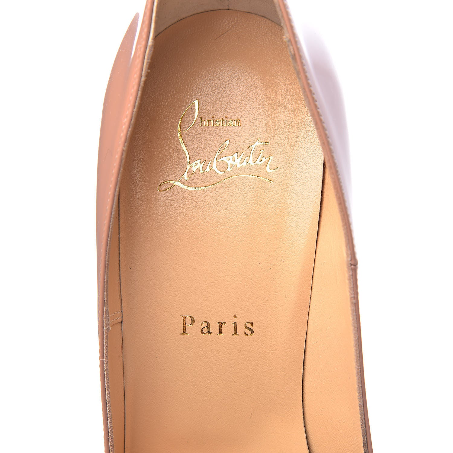 Christian Louboutin Patent So Kate 120 Pumps 39 Nude 6 of 9
