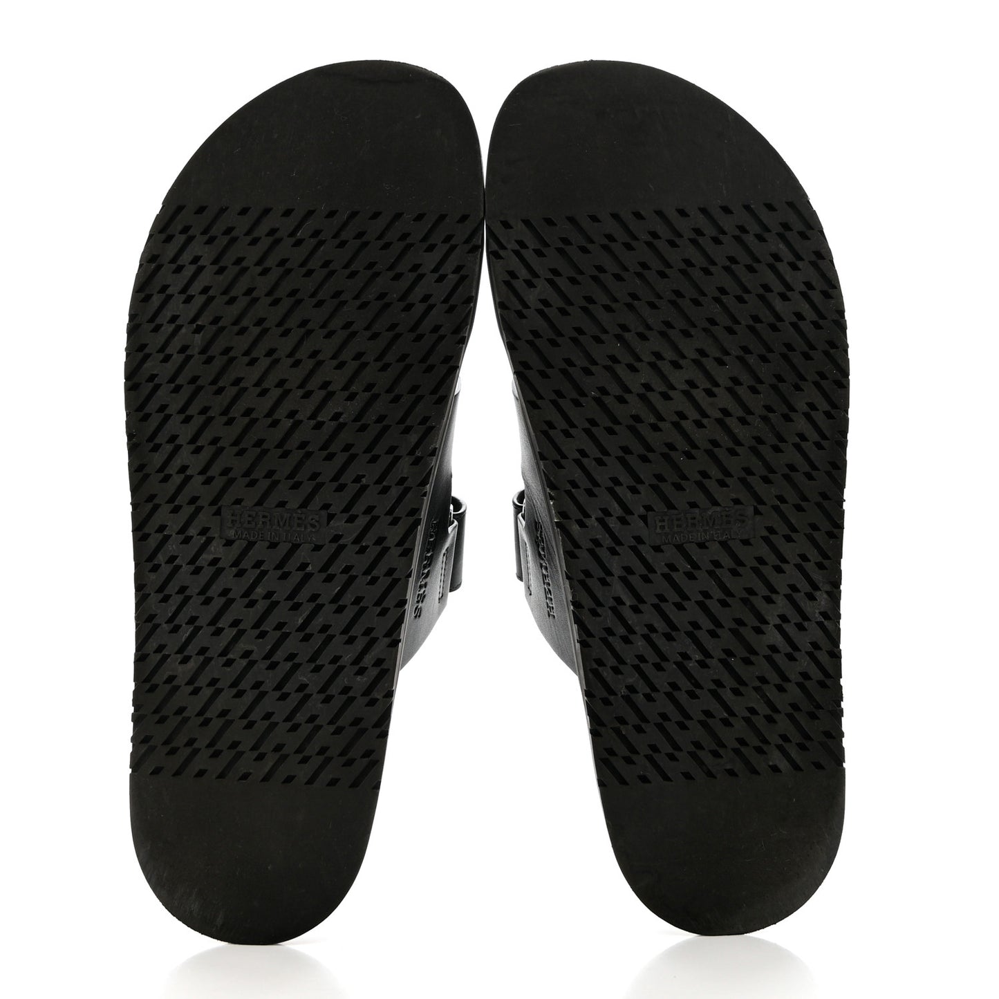 Calfskin Mens Chypre Sandals 45 Black