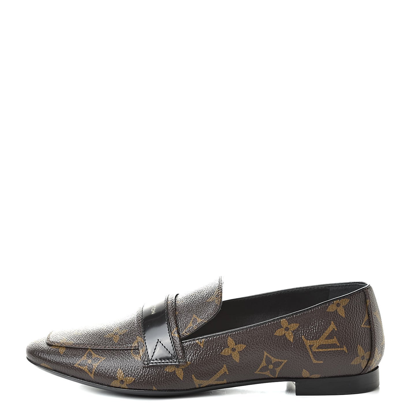 Monogram Upper Case Flat Loafer 38