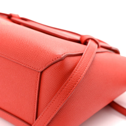 Celine Grained Calfskin Nano Belt Bag Coral 16 of 16