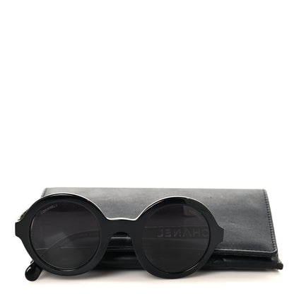 Chanel Acetate Polarized Sunglasses 5441 Black 7 of 7