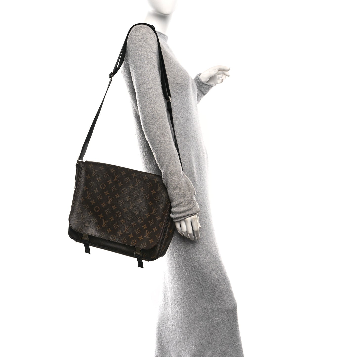 Monogram Macassar Clarence Messenger
