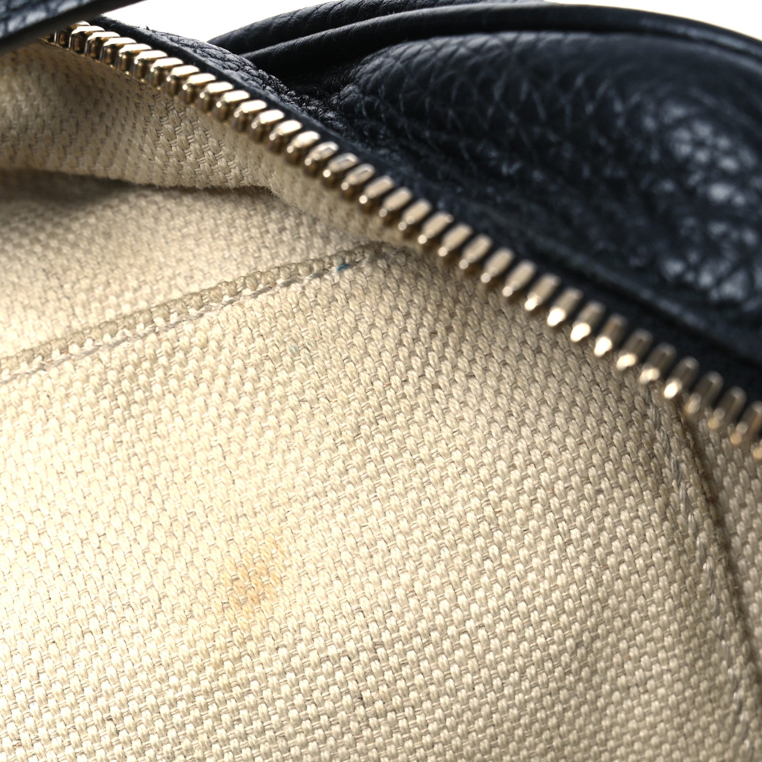 Gucci Pebbled Calfskin Small Soho Disco Bag Black 11 of 13