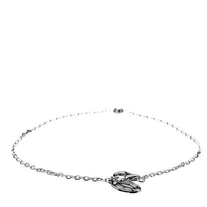 Cartier 18K White Gold Diamond SM D'Amour Bracelet 3 of 5