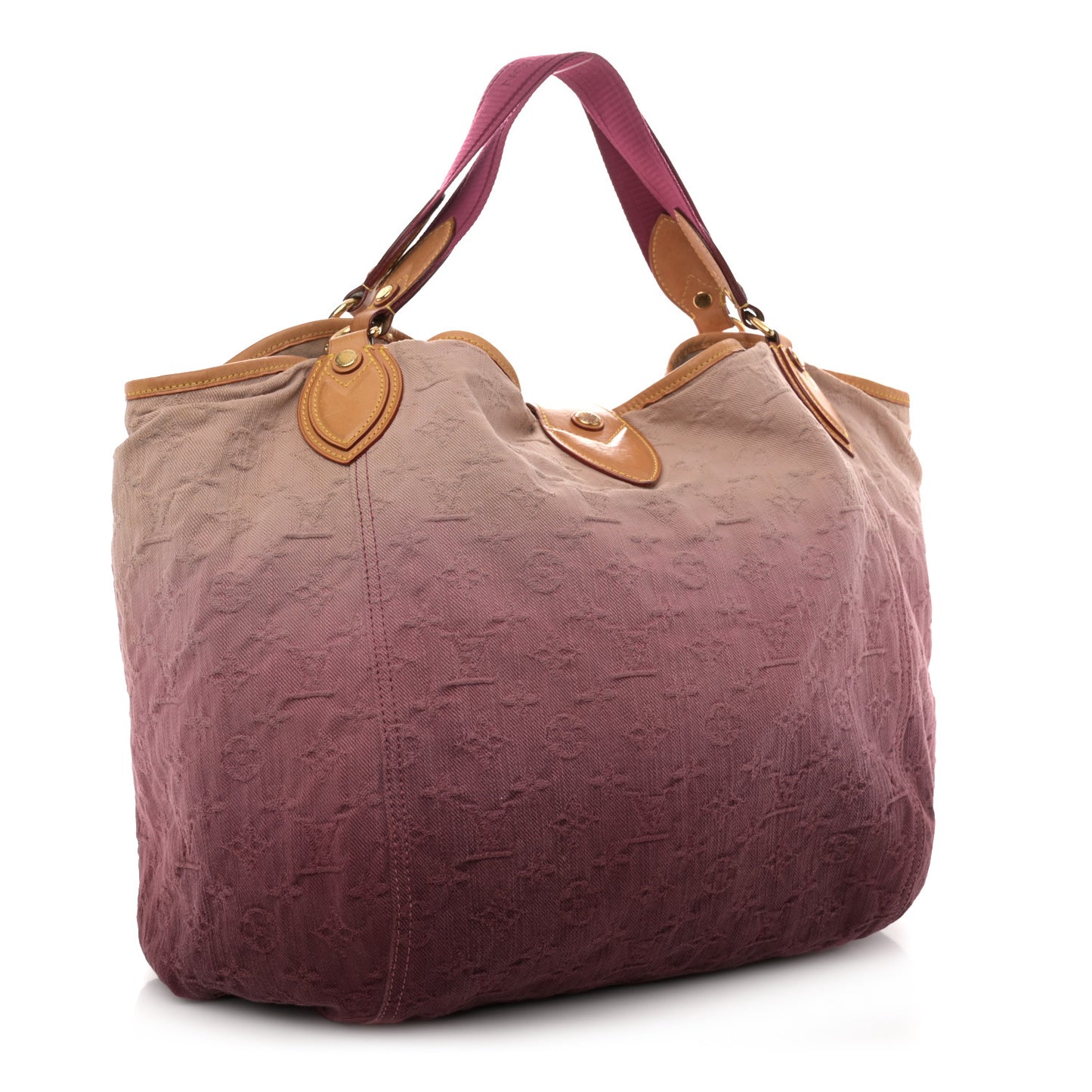 Denim Quilted Monogram Sunbeam Rouge Fauviste