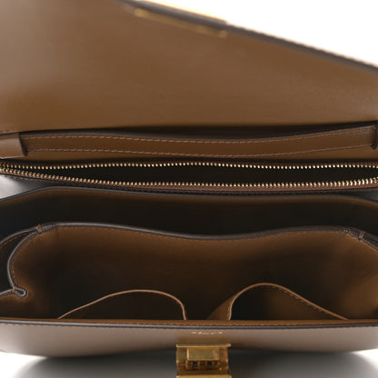 Celine Box Calfskin Medium Classic Box Flap Bag Camel 5 of 9