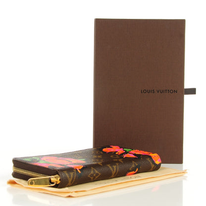 Louis Vuitton Monogram Roses Zippy Wallet 4 of 7