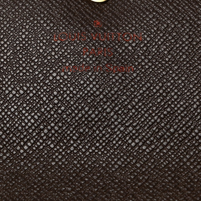 Louis Vuitton Damier Ebene Sarah Wallet 6 of 6
