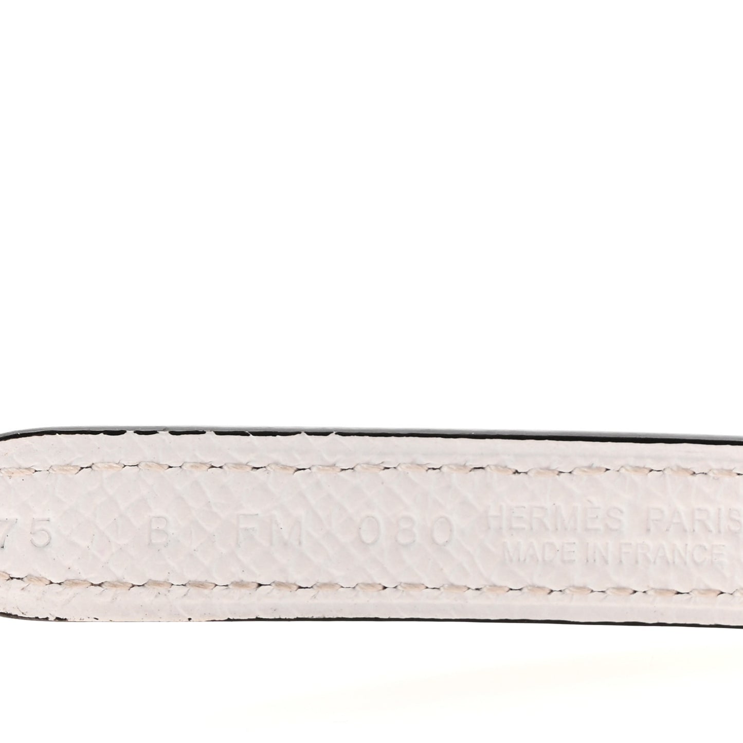 Swift Epsom 13mm Ancre Belt 75 30 White Gold