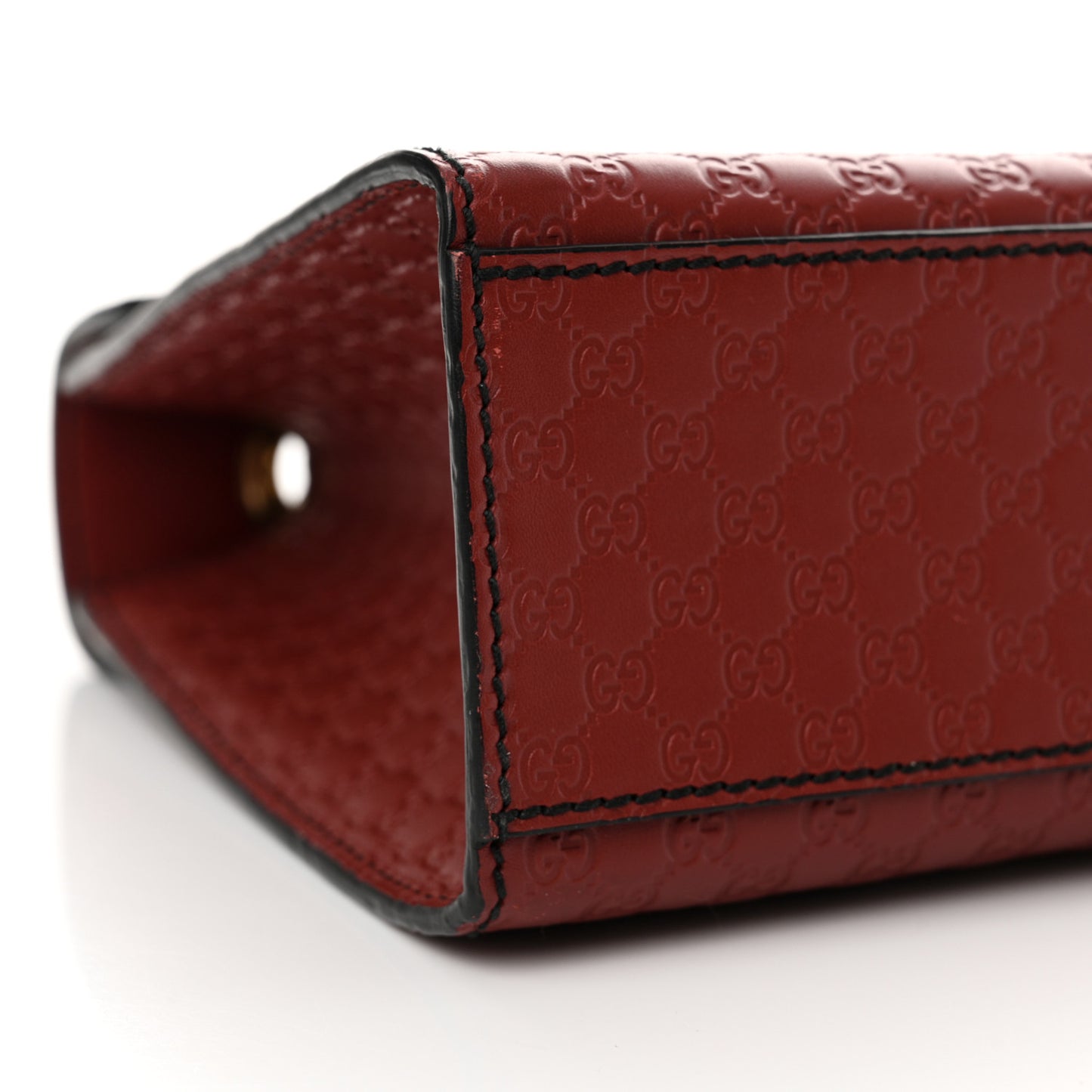Microguccissima Medium Emily Chain Shoulder Bag Red