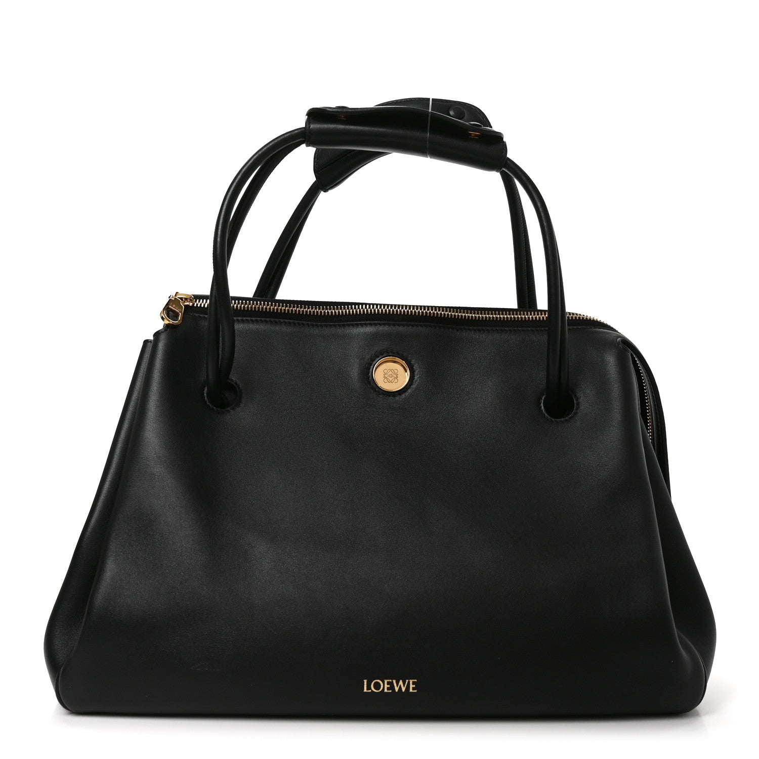 Loewe Supple Calfskin Medium Madrid Bag Black 1 of 9