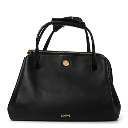Loewe Supple Calfskin Medium Madrid Bag Black 1 of 9