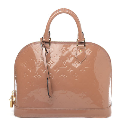 Louis Vuitton Vernis Alma PM Rose Velours 1 of 10
